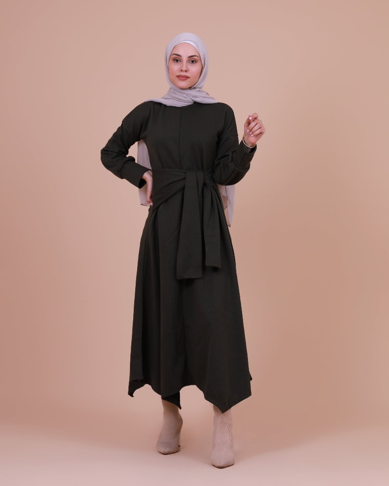 EMILIE SOFT WOOL DRESS